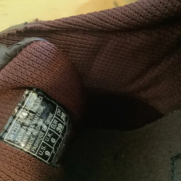 VTG 90s Y2K Skechers Womens Sz 9 Brown Leather Platform Chunky Shoes Grunge - Picture 10 of 11